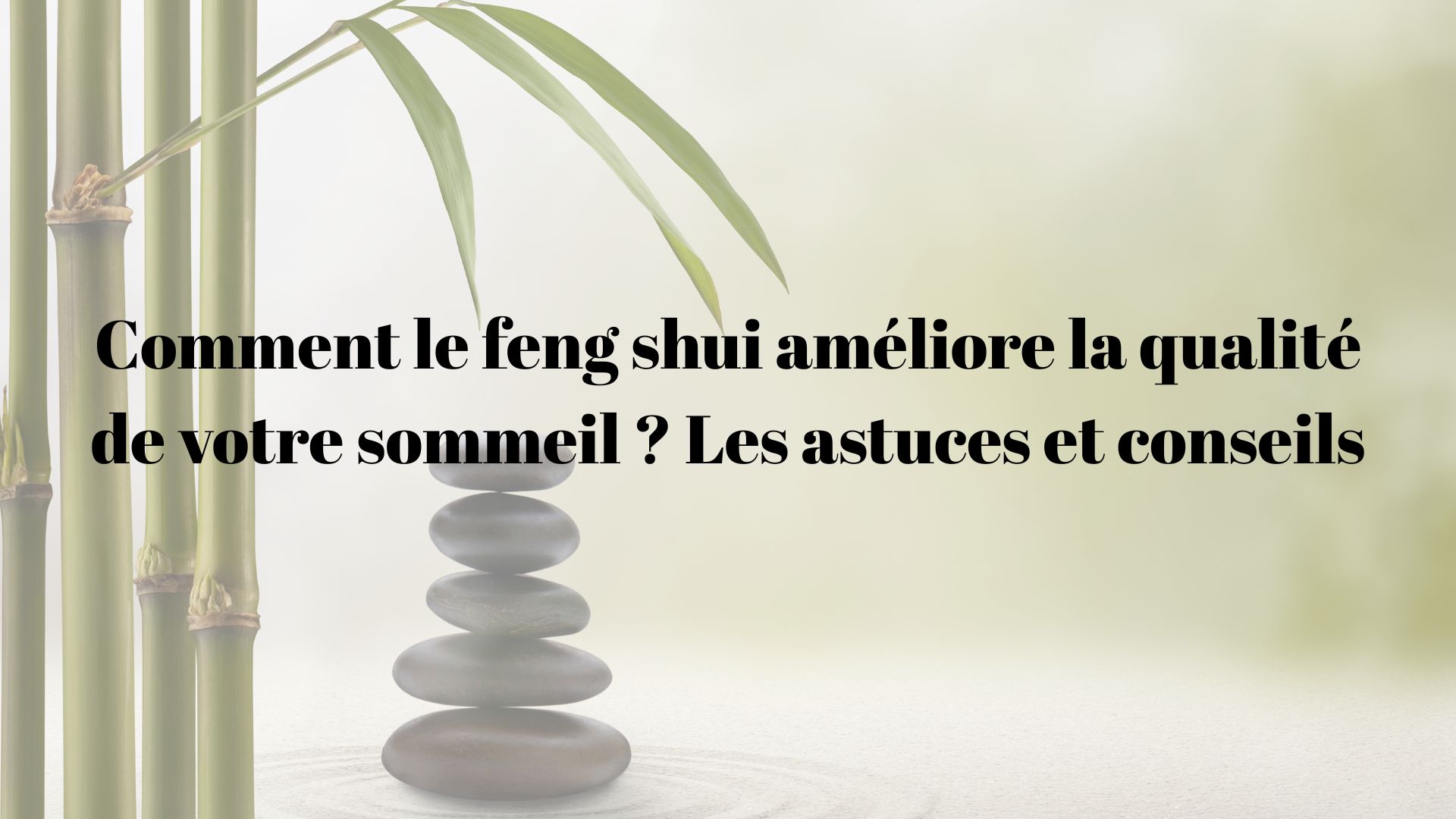 Un jardin feng shui zen
