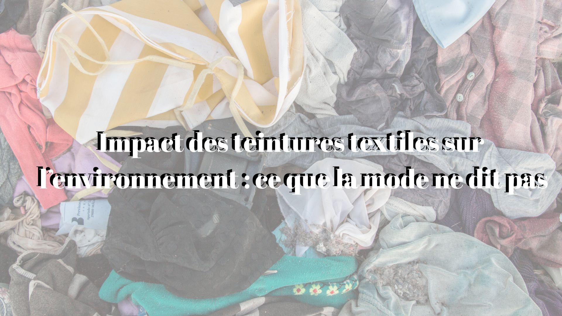 Tas de vêtement