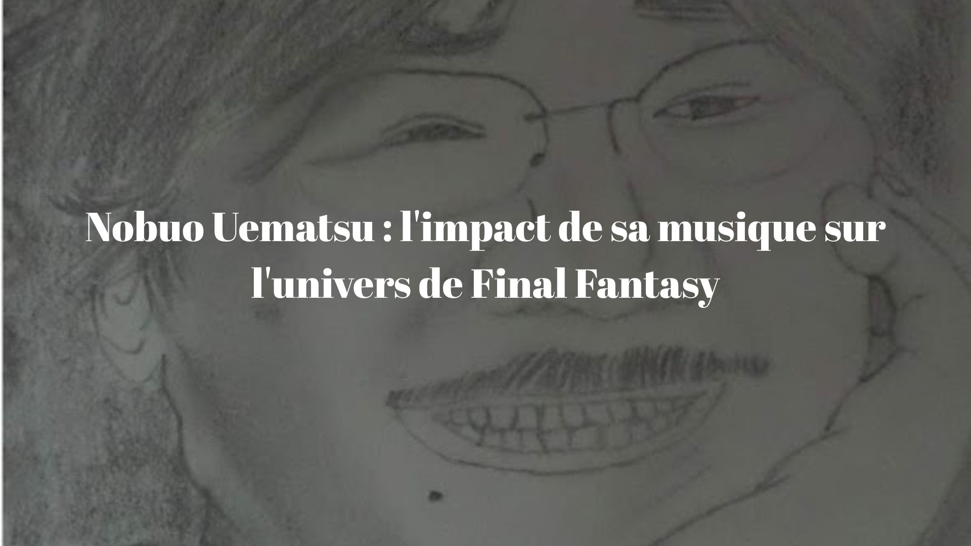 Le compositeur japonais des jeux vidéos Final Fantasy