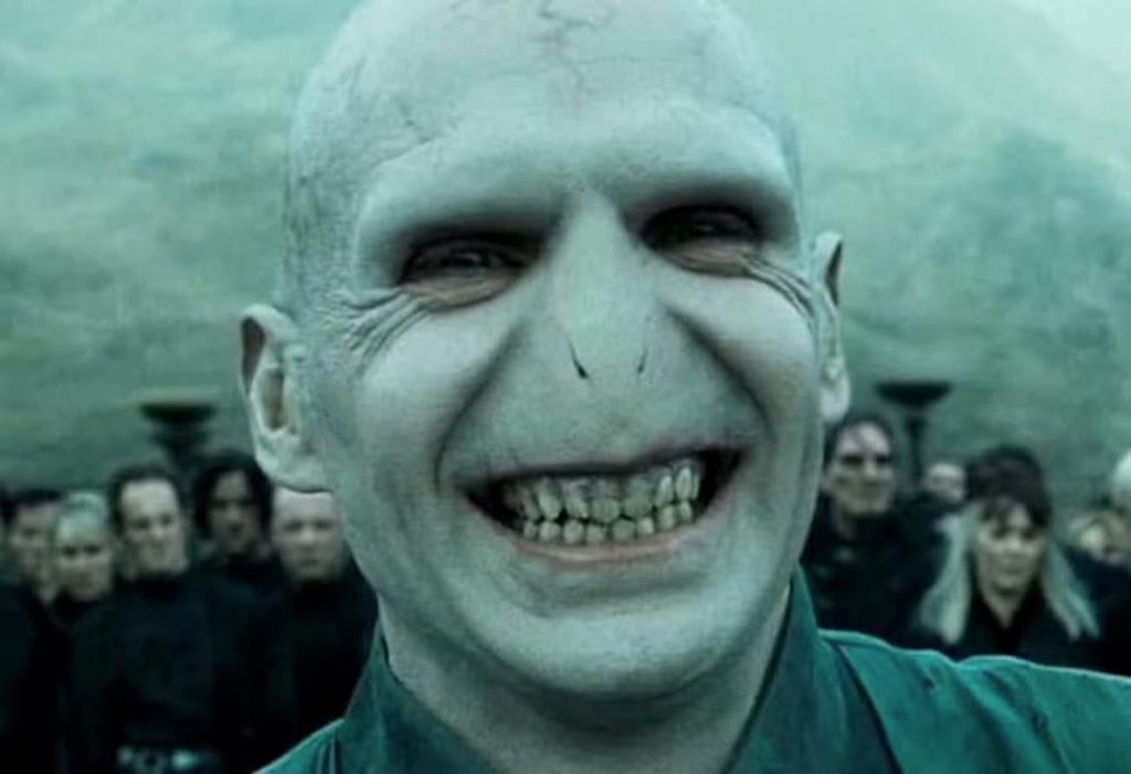 Voldemort le grand méchant de la saga Harry Potter
